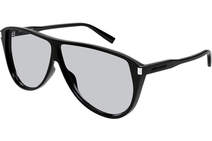 Zonnebril Saint Laurent SL731GASPAR 001 Vierkant Zwart