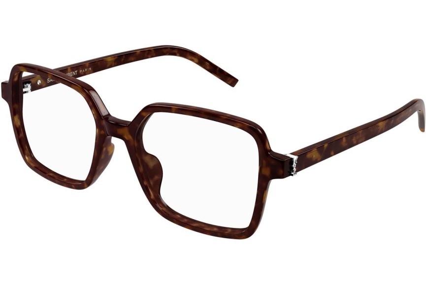 Brillen Saint Laurent SLM139 002 Vierkant Havana