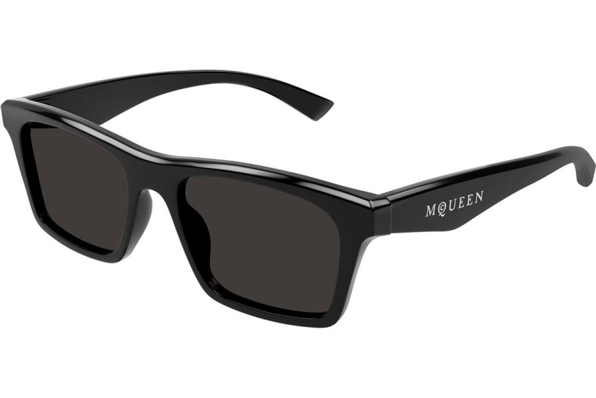 Zonnebril Alexander McQueen AM0472S 001 Vierkant Zwart