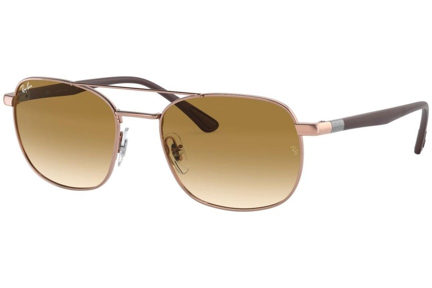 Zonnebril Ray-Ban RB3670 903551 Vierkant Goud