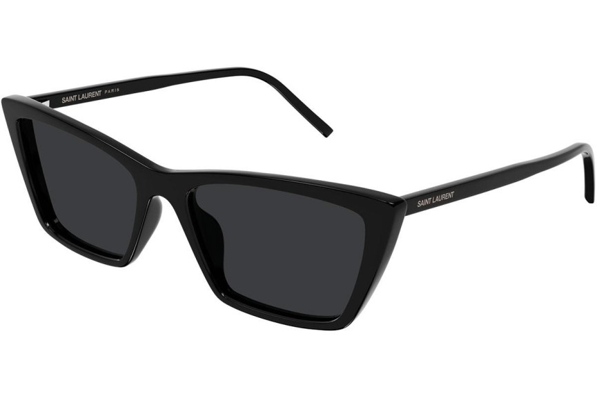 Zonnebril Saint Laurent SL737MICATHIN 001 Cat Eye Zwart