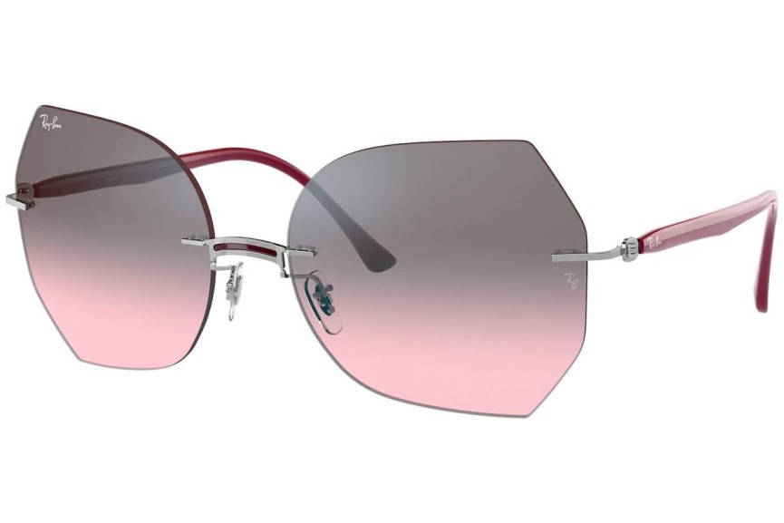 Zonnebril Ray-Ban Titanium Collection RB8065 003/H9 Cat Eye Zilver