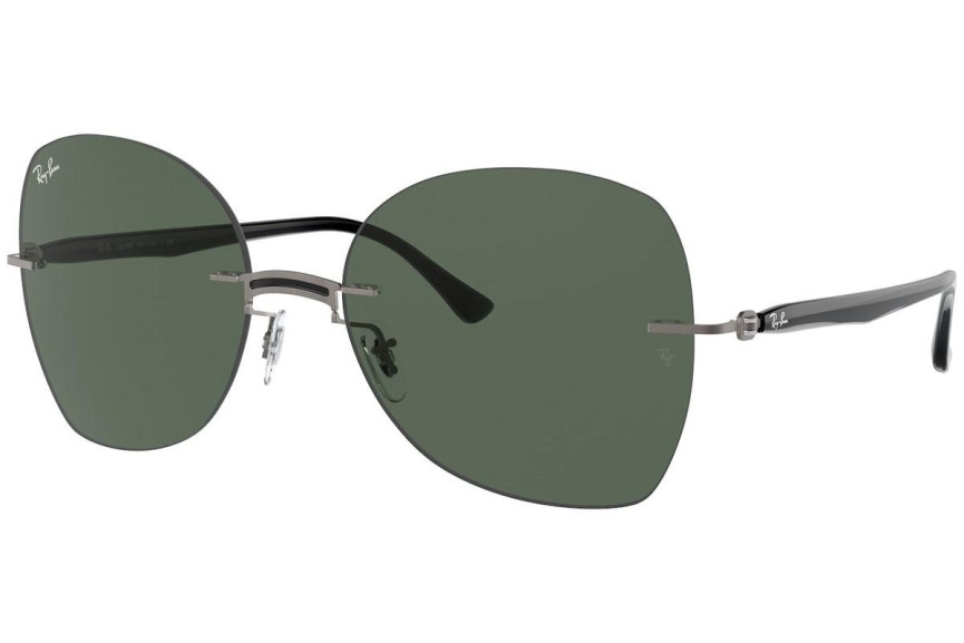 Zonnebril Ray-Ban Titanium Collection RB8066 154/71 Vierkant Grijs