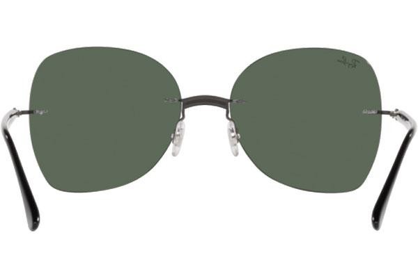 Zonnebril Ray-Ban Titanium Collection RB8066 154/71 Vierkant Grijs