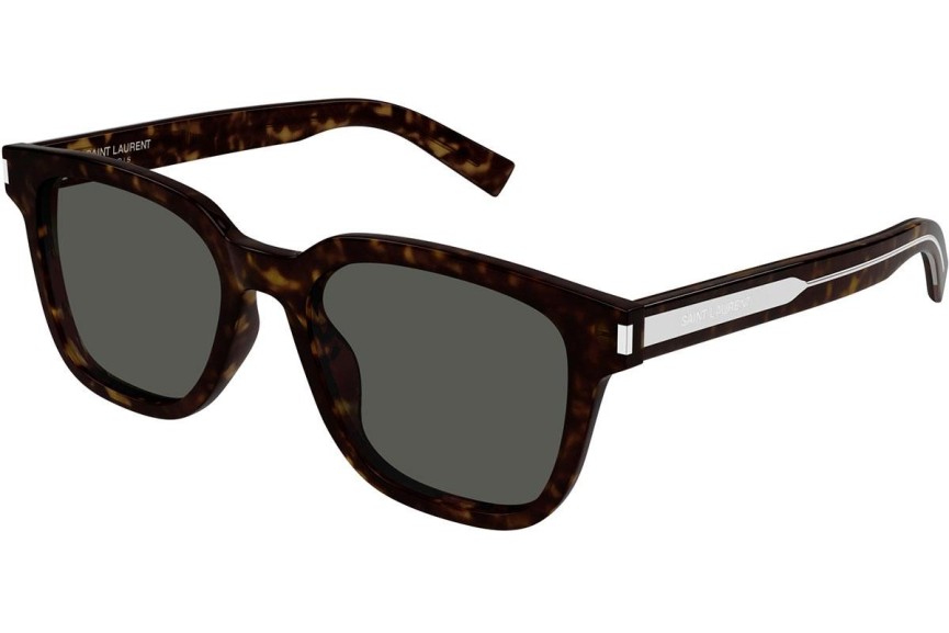 Zonnebril Saint Laurent SL711 002 Vierkant Havana