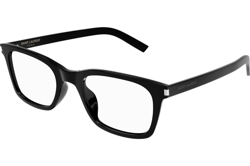 Brillen Saint Laurent SL718SLIM 005 Vierkant Zwart