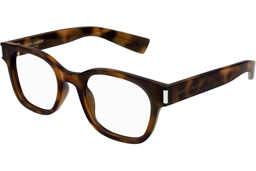 Brillen Saint Laurent SL722 006 Vierkant Havana