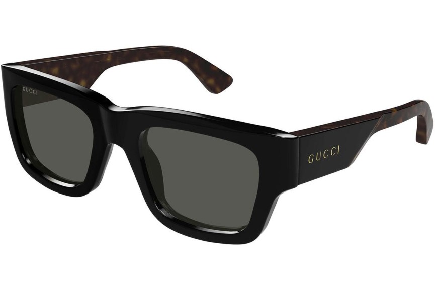 Zonnebril Gucci GG1668S 001 Vierkant Zwart