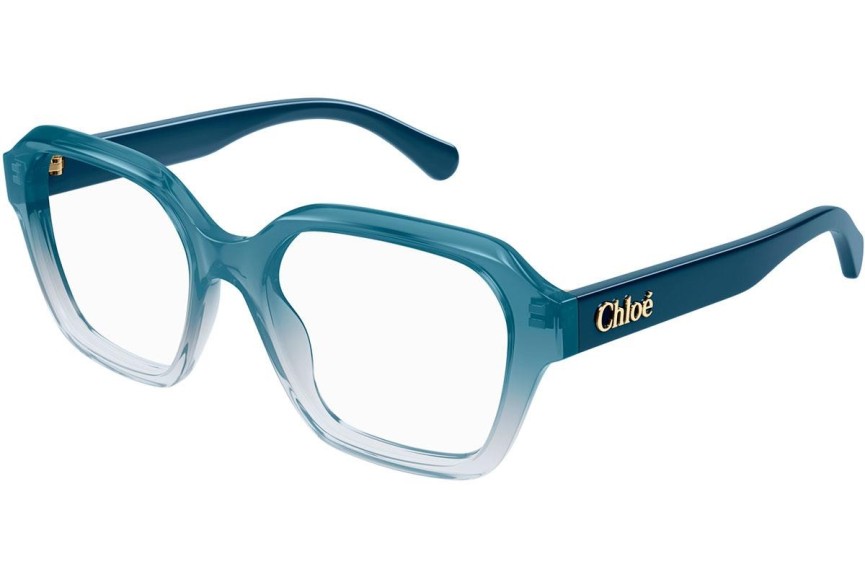 Brillen Chloe CH0272O 004 Vierkant Blauw