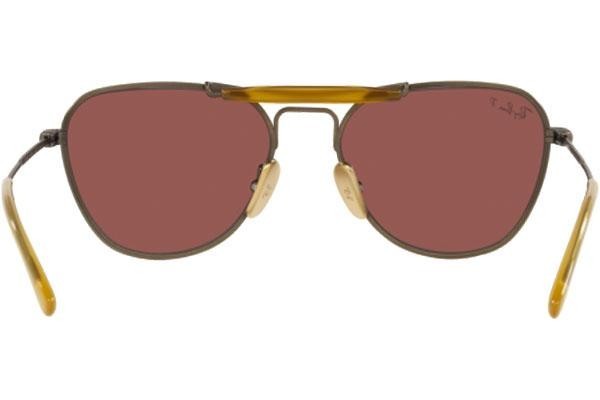 Zonnebril Ray-Ban Chromance Collection RB8064 9207AL Polarized Special Bruin