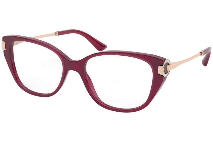 Brillen Bvlgari BV4189B 5333 Cat Eye Rood