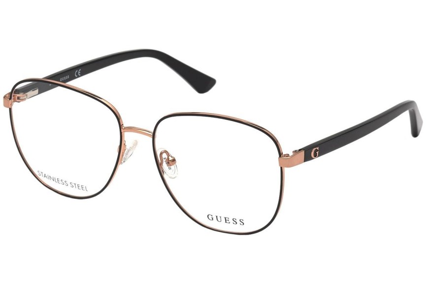 Brillen Guess GU2816 001 Vierkant Zwart