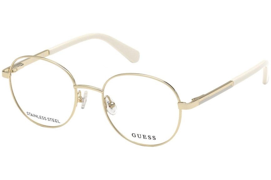 Brillen Guess GU50025 032 Ronde Goud