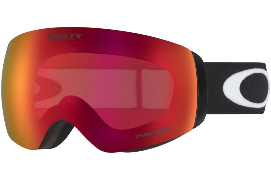 Ski Goggles Oakley Flight Deck M OO7064-39 PRIZM Panorama | Shield Zwart