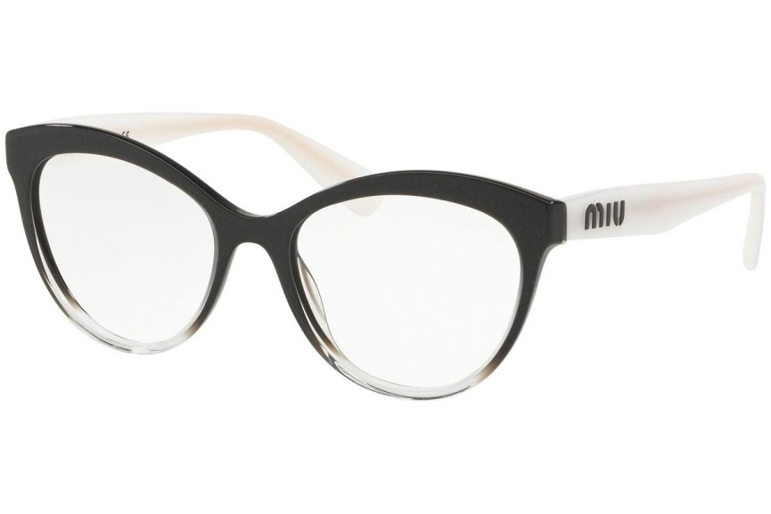 Brillen Miu Miu MU04RV 1141O1 Cat Eye Zwart