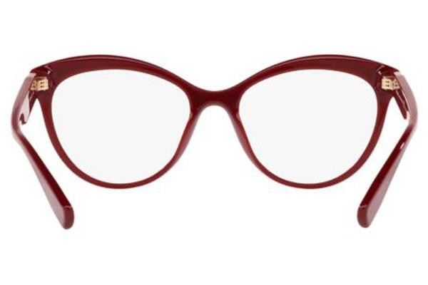 Brillen Miu Miu MU04RV USH1O1 Cat Eye Rood