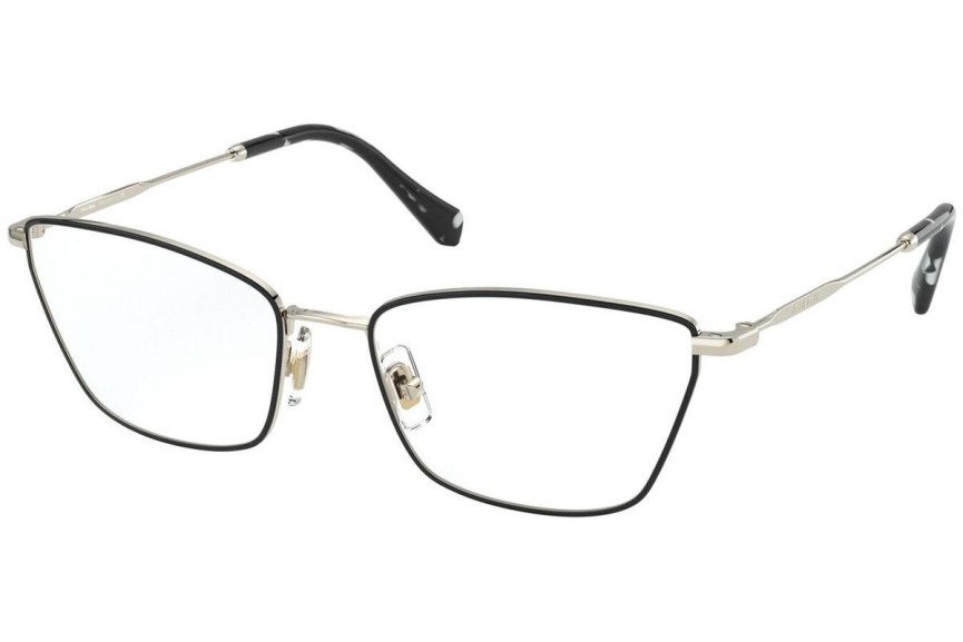 Brillen Miu Miu MU52SV AAV1O1 Cat Eye Goud