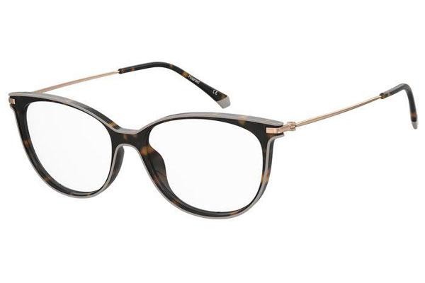 Brillen Polaroid PLDD415 086 Cat Eye Havana