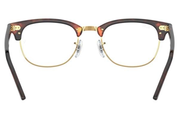 Brillen Ray-Ban Clubmaster RX5154 8058 Browline Havana