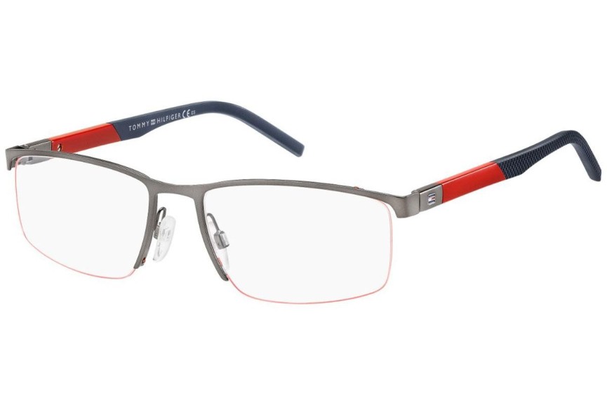 Brillen Tommy Hilfiger TH1640 R80 Rechthoekige Grijs