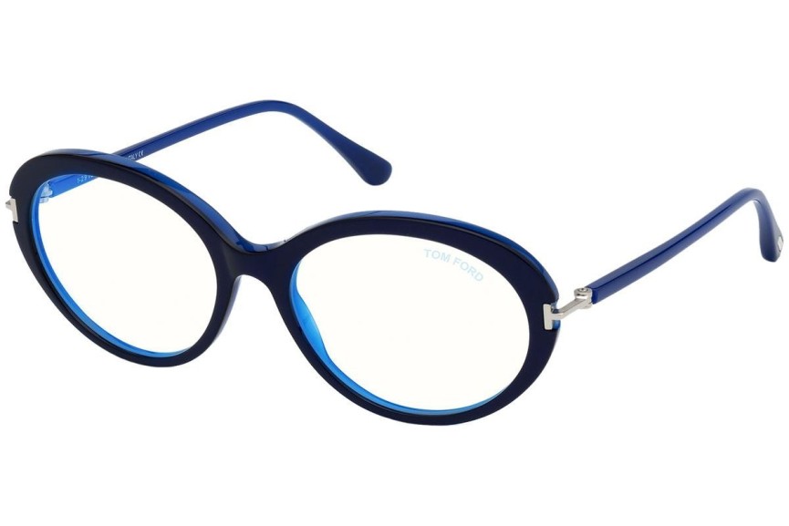 Brillen Tom Ford FT5675-B 090 Ovaal Blauw