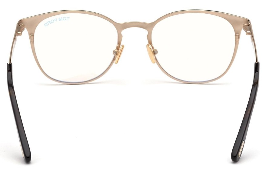 Brillen Tom Ford FT5732-B 028 Ronde Goud