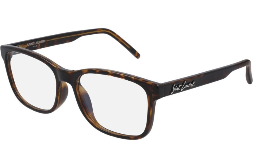 Brillen Saint Laurent SL398 002 Vierkant Havana