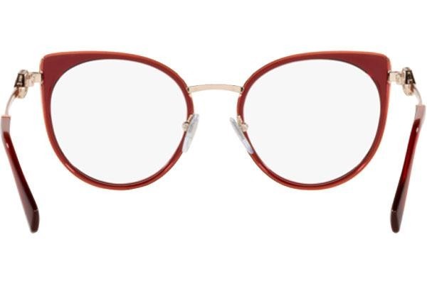 Brillen Bvlgari BV2228B 2054 Cat Eye Rood