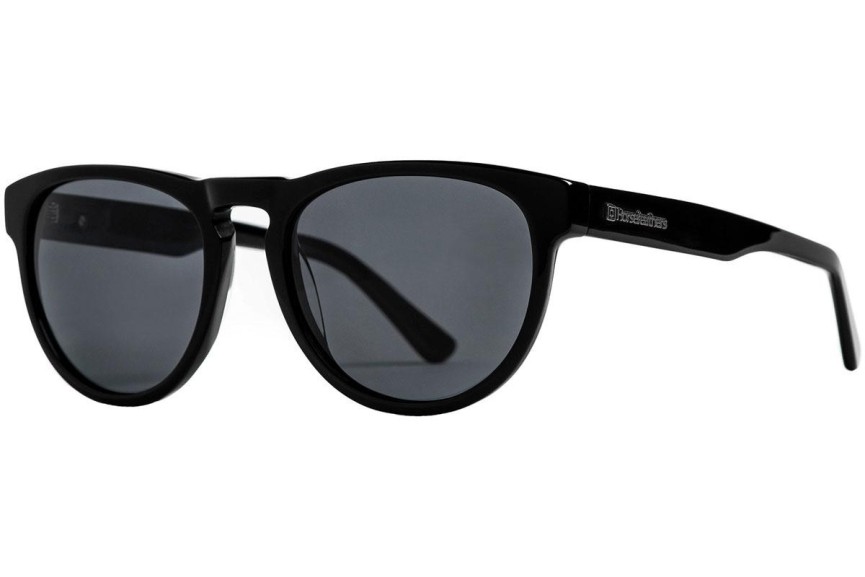 Zonnebril Horsefeathers Ziggy AM081A Polarized Ronde Zwart