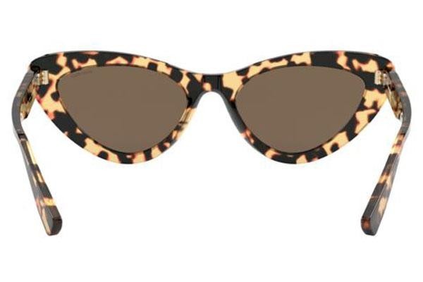 Zonnebril Miu Miu MU01VS 7S08C1 Cat Eye Havana