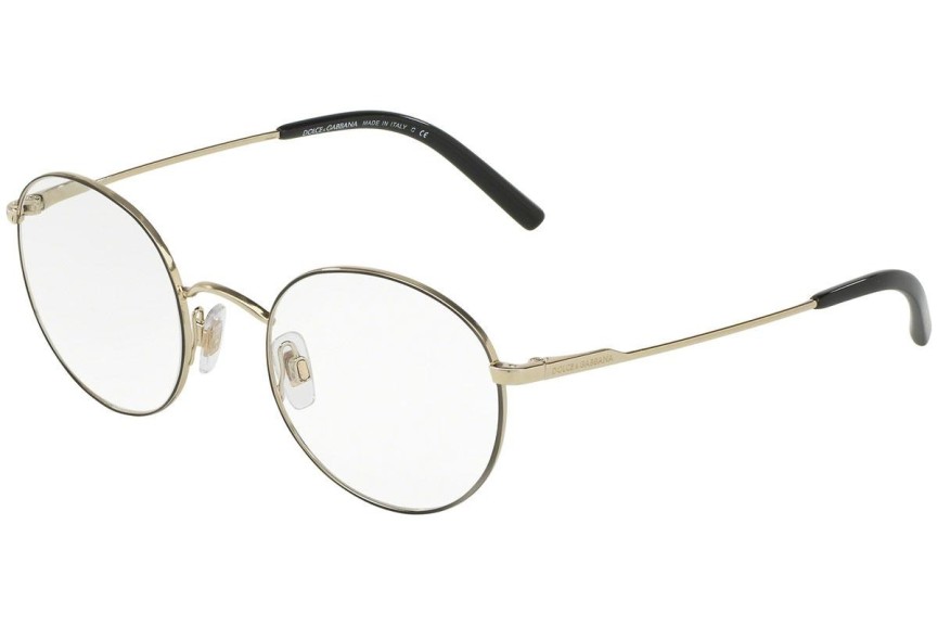 Brillen Dolce & Gabbana DG1290 1305 Ronde Zwart