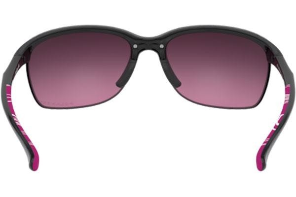 Zonnebril Oakley Unstoppable OO9191-10 Polarized Rechthoekige Zwart