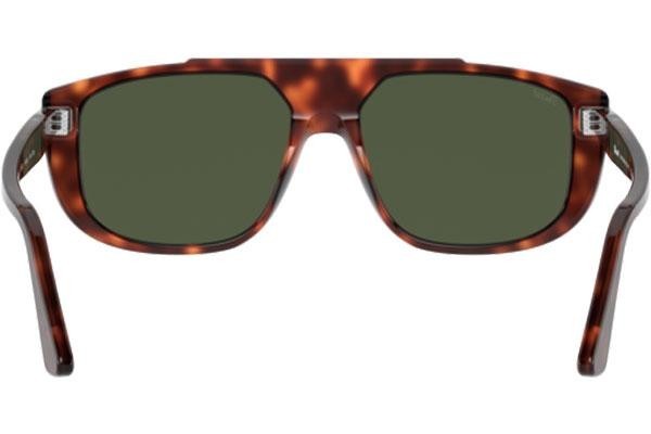 Zonnebril Persol PO3261S 24/31 Vierkant Havana