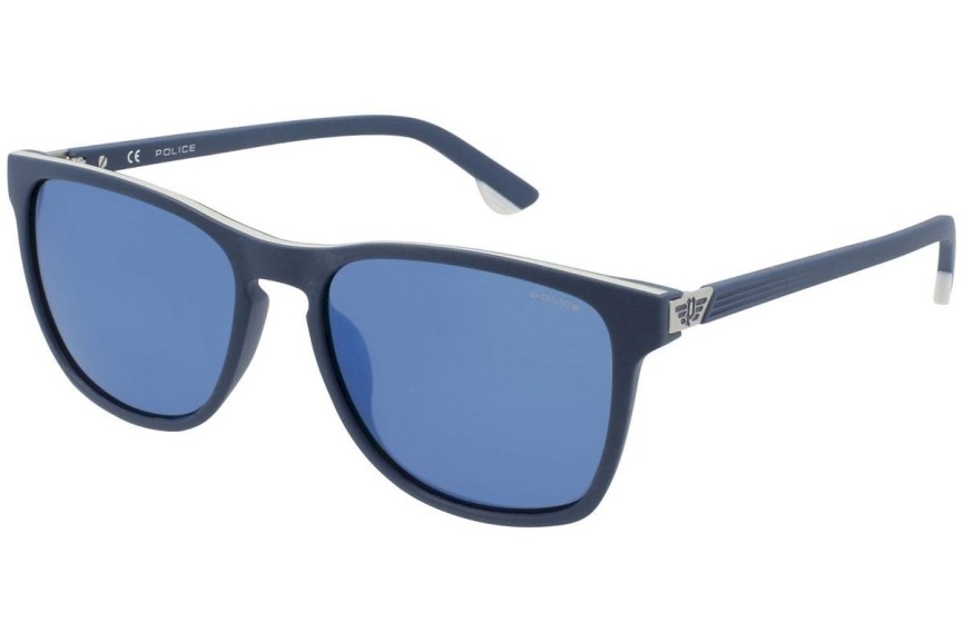 Zonnebril Police SPL963 VAQB Vierkant Blauw