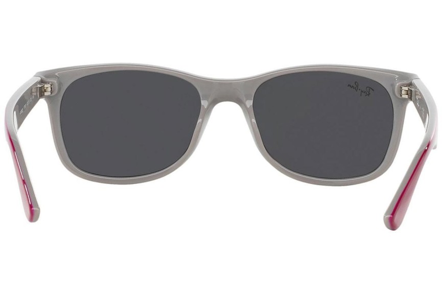 Zonnebril Ray-Ban Junior New Wayfarer Junior RJ9052S 177/87 Vierkant Rood