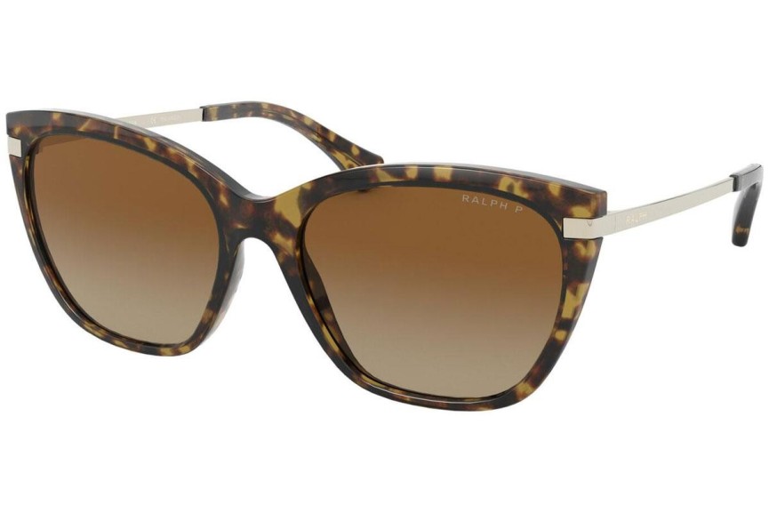 Zonnebril Ralph by Ralph Lauren RA5267 5836T5 Polarized Cat Eye Havana