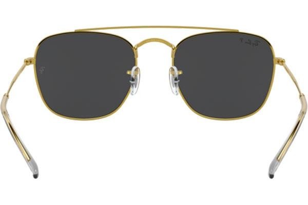 Zonnebril Ray-Ban RB3557 919648 Polarized Vierkant Goud