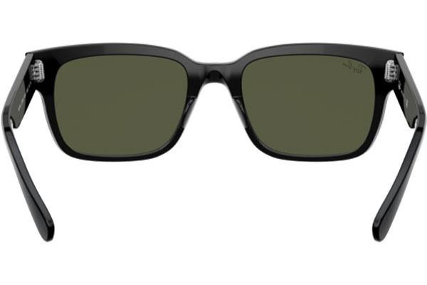 Zonnebril Ray-Ban Jeffrey RB2190 901/31 Vierkant Zwart