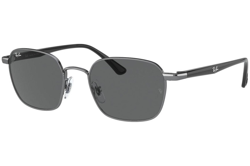 Zonnebril Ray-Ban RB3664 004/B1 Vierkant Zilver