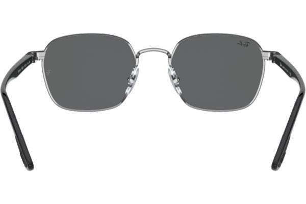 Zonnebril Ray-Ban RB3664 004/B1 Vierkant Zilver