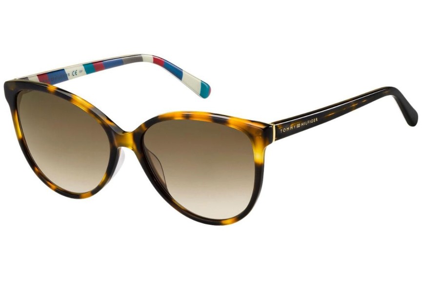 Zonnebril Tommy Hilfiger TH1670/S 086/HA Cat Eye Havana