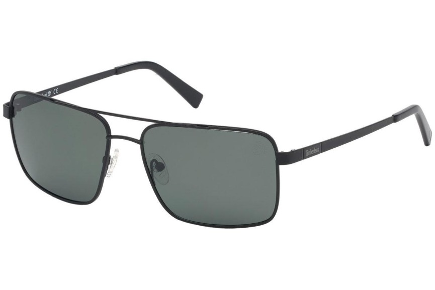 Zonnebril Timberland TB9187 02R Polarized Pilot Zwart