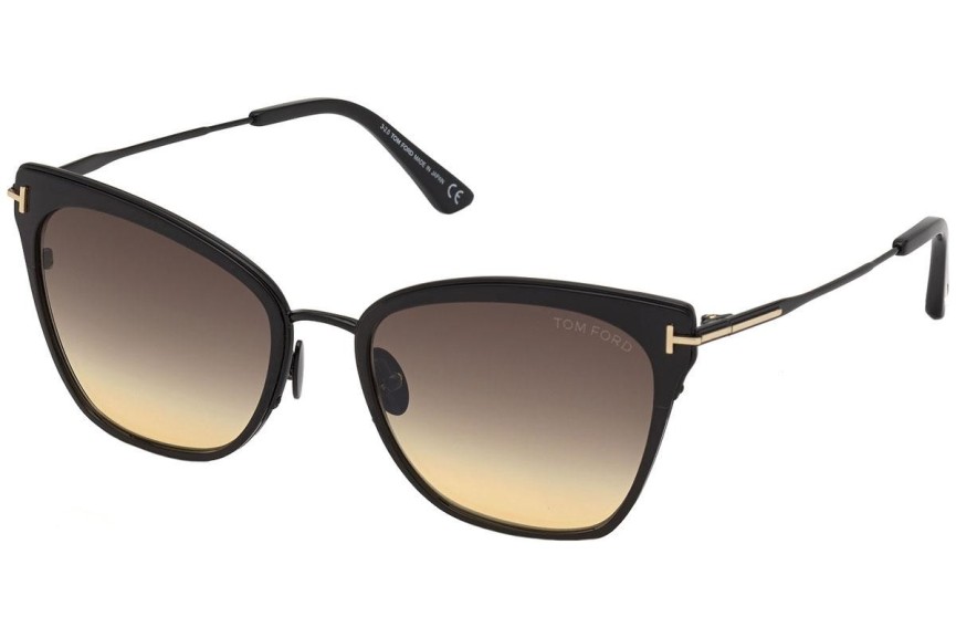 Zonnebril Tom Ford FT0843 01B Cat Eye Zwart