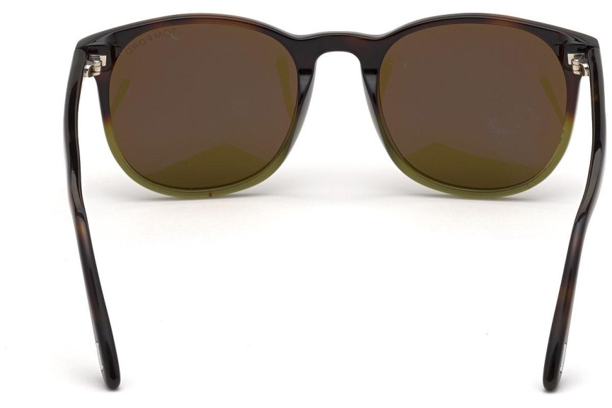 Zonnebril Tom Ford FT0858 56J Ronde Havana