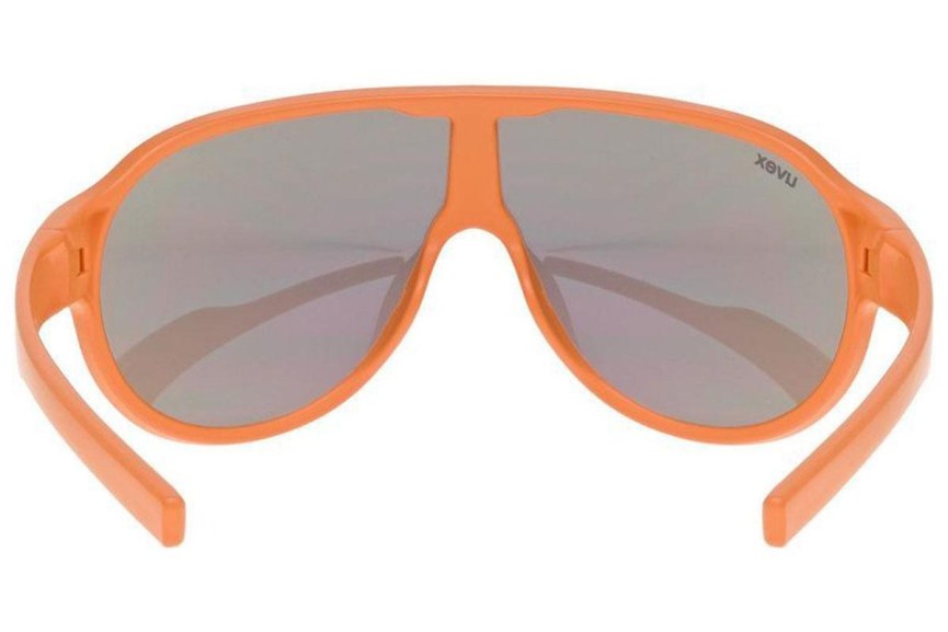 Zonnebril uvex sportstyle 512 Orange Mat S3 Panorama | Shield Oranje