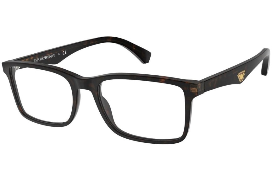 Brillen Emporio Armani EA3175 5002 Rechthoekige Havana