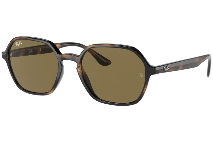 Zonnebril Ray-Ban RB4361 710/73 Vierkant Havana