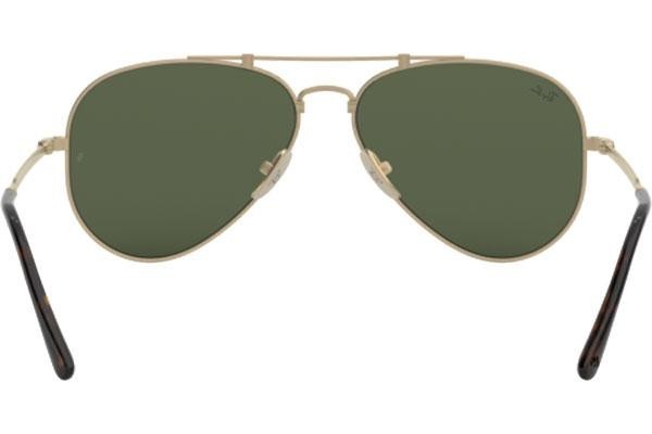 Zonnebril Ray-Ban Titanium Titanium Collection RB8125 913658 Pilot Goud