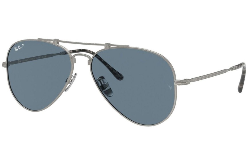 Zonnebril Ray-Ban Titanium Titanium Collection RB8125M 9165 Pilot Zilver