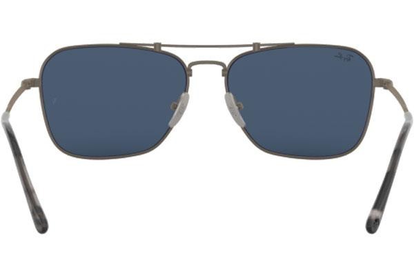 Zonnebril Ray-Ban Titanium Titanium Collection RB8136 9138T0 Vierkant Bruin